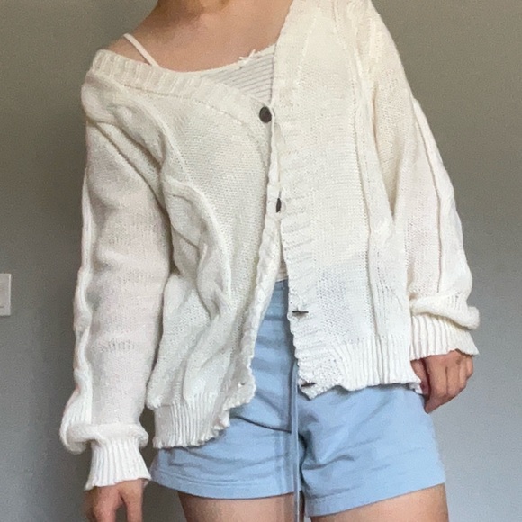 Loosely knitted cardigan - Picture 4 of 7